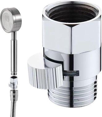 No Brand V&aacute;lvula De Cierre Para Ducha - V&aacute;lvula Para Grifo De Agua - Regulador De Presi&oacute;n De Agua - Conexi&oacute;n Sin Fugas - 30x30x40mm - Lat&oacute;n