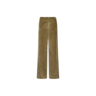 Marella Wijde broek - Dames - Broeken - Bruin - Maat: M