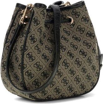 Guess Samantha Mini Bucket Bag - Black
