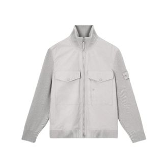 Stone Island Stone Jacket E26 - Heren - Zomerjassen - Grijs - M - Jassen