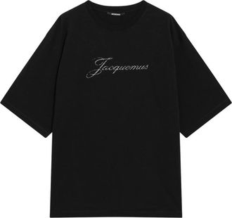 Jacquemus Le T-shirt - Heren - T-shirts - Zwart - S - Katoen - Tops
