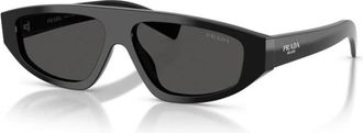 Prada C02S Zonnebrillen - Heren - Zonnebrillen - Zwart - 57 MM - Accessoires