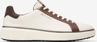 Cole Haan Mens GrandPr&oslash; Topspin Golf Shoes - White Size 10.5