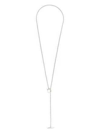 Tom Wood Robin L chain necklace - Argento