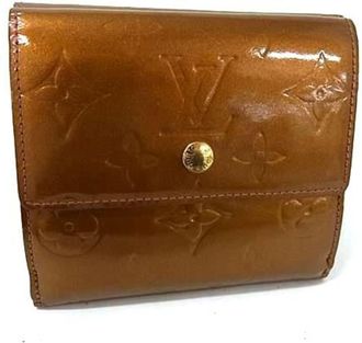 Louis Vuitton Bronze Monogram Vernis Wallet (Tri-Fold) (Pre-Owned)