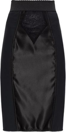 Dolce & Gabbana Falda L&aacute;piz - Skirts - Mujer - Negro - XL