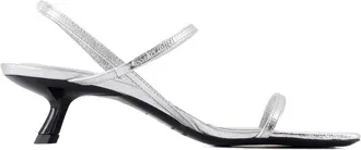 Anine Bing Womens Hilda Pump Silver Goatskin