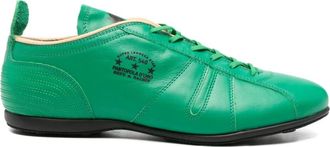 Pantofola D'oro Schoenen, Heren, Groen, 41 EU, Leer, 540 Leren Sneakers