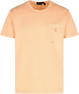 Polo Ralph Lauren Orange Cotton T-Shirt