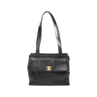Chanel Pre-owned Shoulder Bags, female, Black, Size: ONE SIZE Pre-owned Vintage Shoulder Bag