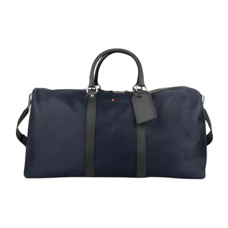 Kiton Weekend Bags, male, Blue, Size: ONE SIZE Travelbag Regular Solid