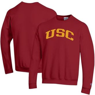 Champion Mens Champion Cardinal USC Trojans Basic Arch Fleece Pullover Sweatshirt at Nordstrom, Size Large