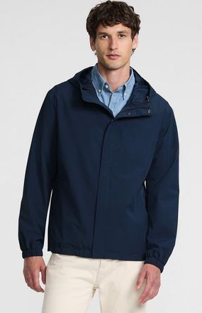 Lands End Squall Waterproof Packable Rain Jacket in Radiant Navy at Nordstrom, Size Xx-Large