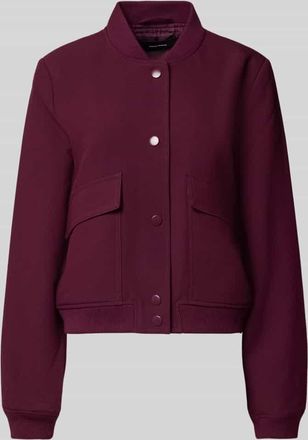 Vero Moda Regular Fit Blouson mit Viskose-Anteil Modell AMALA in Bordeaux, Größe XS