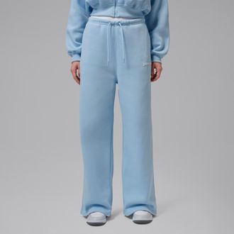 Nike Jordan Womens Jordan Brooklyn Fleece Pants in Blue | IO1077-422
