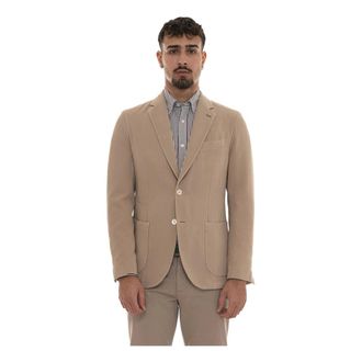 Harmont & Blaine Short Jacket with 2 Buttons - male - Harmont & Blaine - Blazers - Beige - 3XL - Jackets