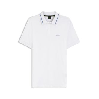 BOSS Paddy slim-fit polo shirt in interlock cotton
