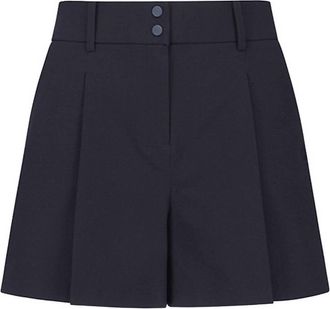 Ismad London Womens Waild Pleated Short In Navy