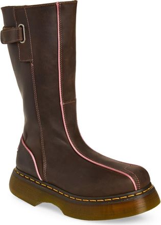 Dr. Martens Buzz Hi Platform Boot in Dark Brown at Nordstrom, Size 11Us