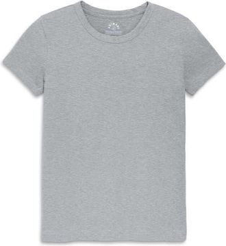 primary Adult Classic Slub Crewneck Tee in Heather Gray at Nordstrom, Size X-Small
