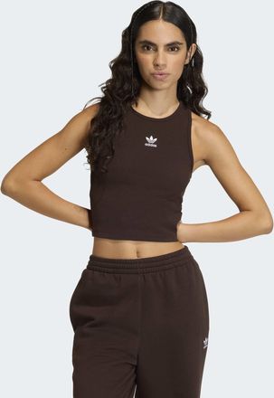 adidas Tanktop ADIDAS ORIGINALS ESS RIB TANK, Damen, Gr. XXL, auco, Obermaterial: 46% Baumwolle, 45% Viskose, 9% Elasthan, Tops Tanktop