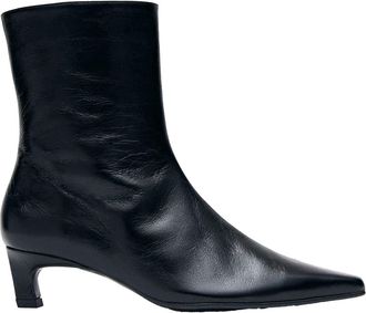 Alohas Ambar Rift Pointed Toe Low Heel Leather Boots