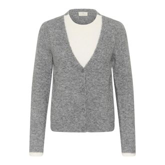 Kaffe Maglieria - - Knitwear - Donna - Grigio - L