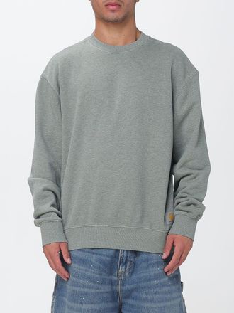 Carhartt Work in Progress Felpa girocollo Caspian in cotone a maniche lunghe