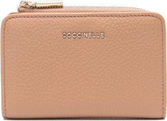 Coccinelle Portafoglio con logo - Marrone