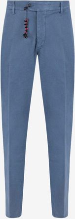 Marco Pescarolo Bundfaltenhose aus Baumwolle Vento