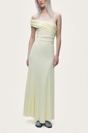 Nocturne Sleeveless Maxi Dress in Yellow at Nordstrom, Size X-Small Eu