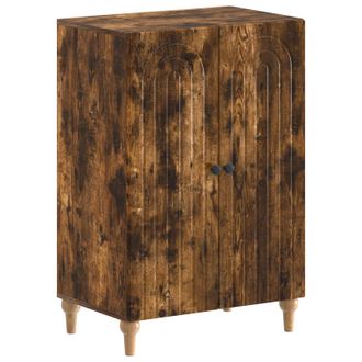 vidaXL Armario Zapatero Alkmaar 59,5 X 39,5 X 90 Cm Roble Ahumado Vidaxl