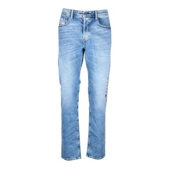 Diesel Straight Jeans, male, Blue, Size: W33 Jeans