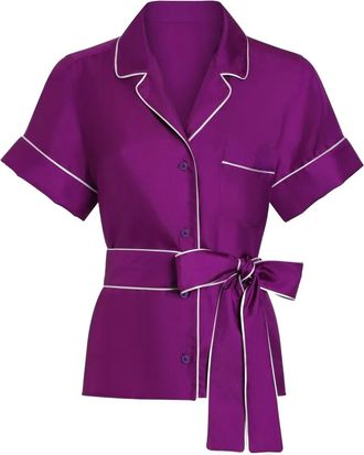 Dolce & Gabbana Camicia in seta - Viola