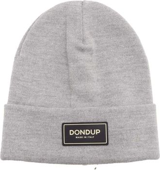 Dondup Beanies, unisex, Gray, Size: ONE SIZE Cappello
