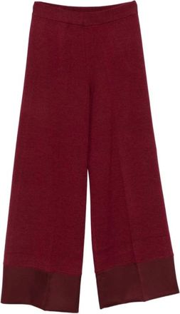 Twinset Donna, Pantaloni, Rosso, S, new