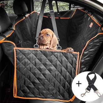 OEM Funda Para Asiento De Coche Para Perros, Protector Antideslizante Con Cintur&oacute;n De Seguridad Para Mascotas