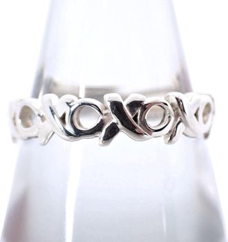 Tiffany & Co. Sterling Silver 925 Band Ring (Pre-Owned)