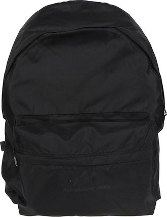 A.P.C. Backstage Minimalist Black Polyamide Backpack