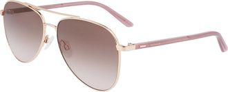 Calvin Klein CK21306S 780 Mens Sunglasses Gold Size 58