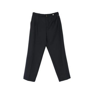 Myths Pleated-front Wide-leg Trousers