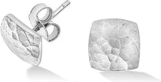 Dower & Hall Small Flat Square Nomad Studs in Sterling Silver at Nordstrom