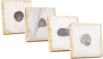 Alice Pazkus Bezrat Square Marble Coasters