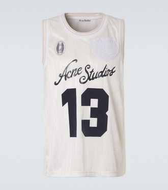 Acne Studios Tank top con logo