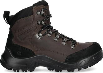 Ecco Offroad lace-up boots - men - Nubuck Leather/Fabric/Fabric/Rubber - 46 - Brown