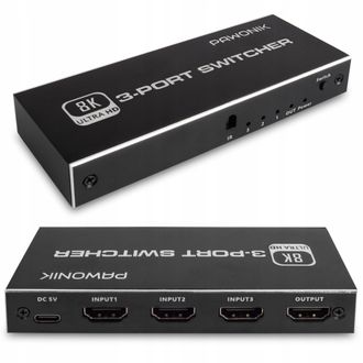 OEM Conmutador Hdmi 2.1 3x1 Conmutador 8k 4k 120hz 240hz