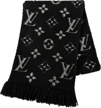 Louis Vuitton Pre-owned Stole - Dames - Vintage Accessoires - Zwart - ONE Size - Wol - Vintage