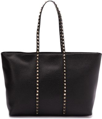 Valentino Garavani Rockstud Leather Medium Tote