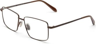 Retro Superfuture Vintage Brilmontuur Donkerbruin - unisex - Brillen - Bruin - 56 MM - Accessoires