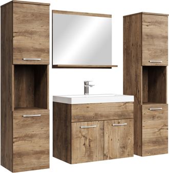 Badplaats Badplaats Conjunto De Muebles De Ba&ntilde;o Montreal Xl 60 X 35 Cm - R
